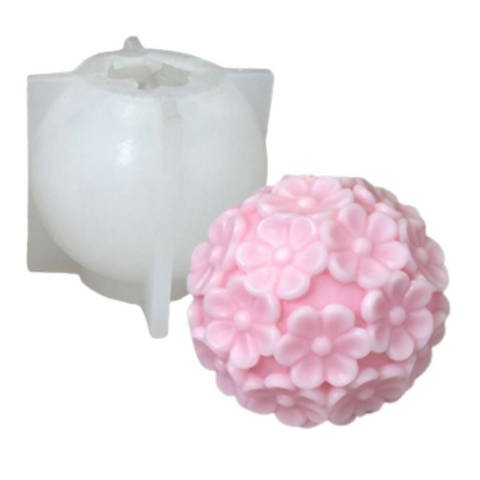 Molde Bola Floral