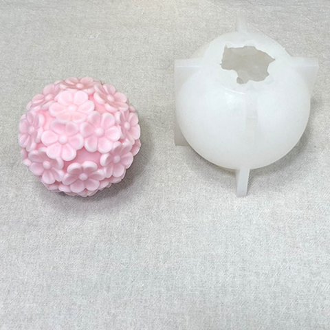 Molde Bola Floral