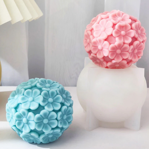 Molde Bola Floral