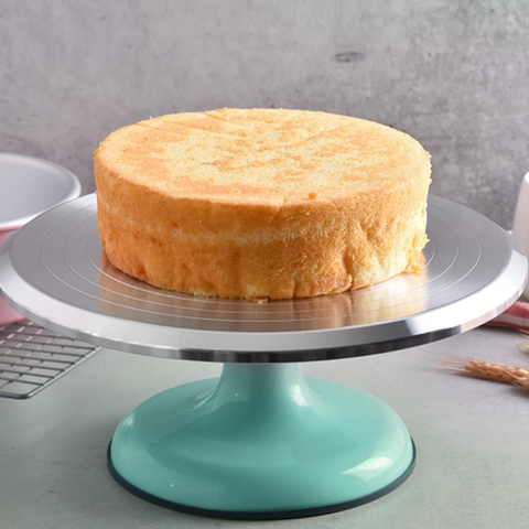 Base para Pastel Metálica con Base Plástica 31 cm