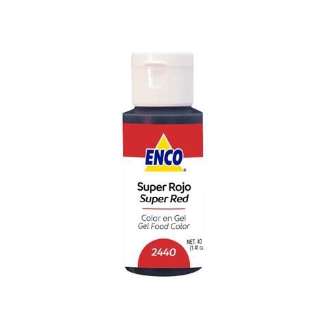Color en Gel Super Rojo 40 grs.