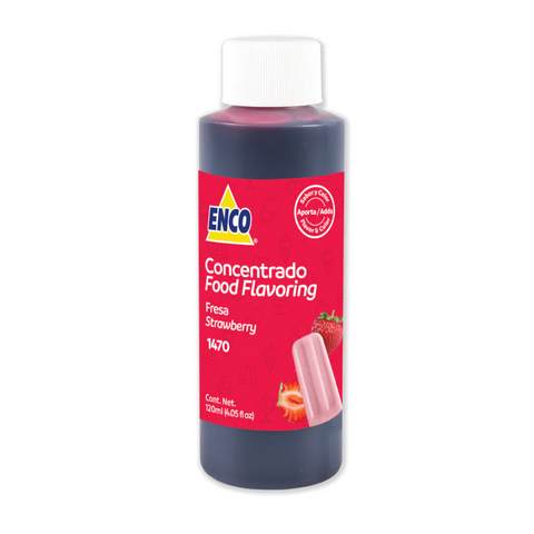 Saborizante Concentrado Fresa 120 ml ENCO