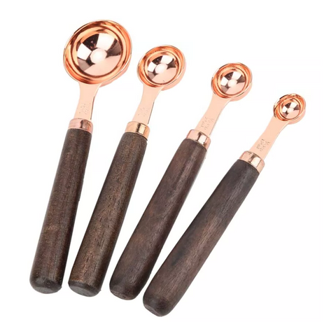 Set Juego de Cucharas Medidoras Apilables 4 Pzas.