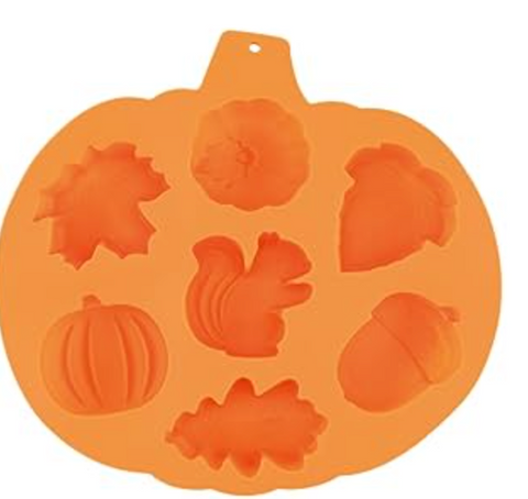 Molde Otoño Calabaza y Ardilla