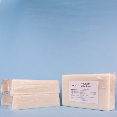 Glicerina Leche de Cabra Base para Jabón 1 kg.