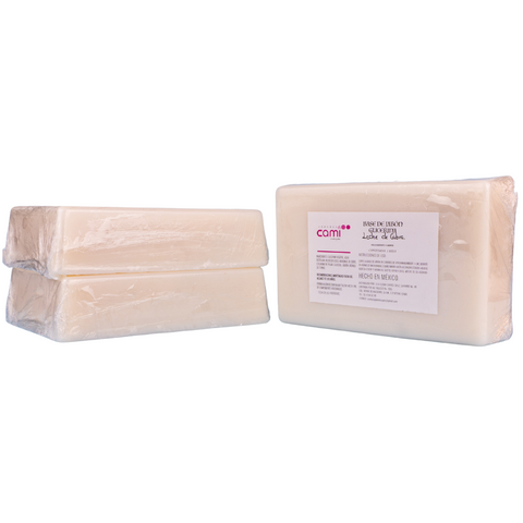 Glicerina Leche de Cabra Base para Jabón 1 kg.