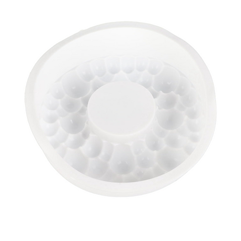 Molde Circular para gelatina de silicón 2 Litros