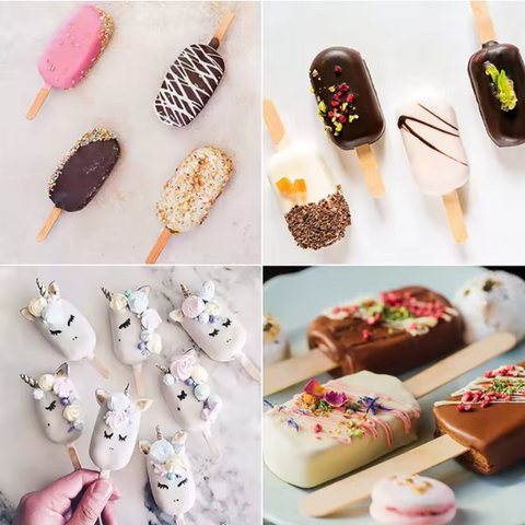 Molde de Silicón para Paletas Magnum Chicas