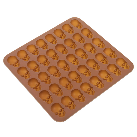 Molde Gomitas 40 Mini Calaveras