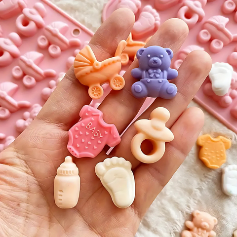 Molde Figuritas Baby Shower