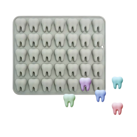 Molde Mini Muelas 35 Cavidades
