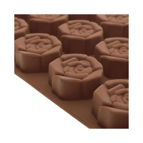 Molde Trufa Botón 15 Rosas