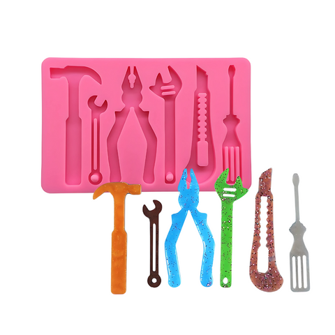 Molde 6 Herramienta de ferretería para  Fondant