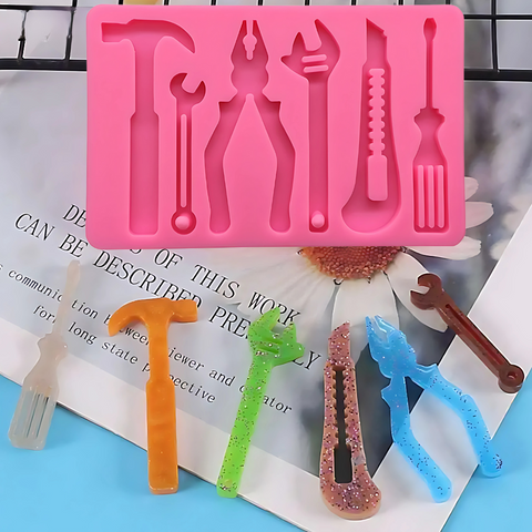 Molde 6 Herramienta de ferretería para  Fondant