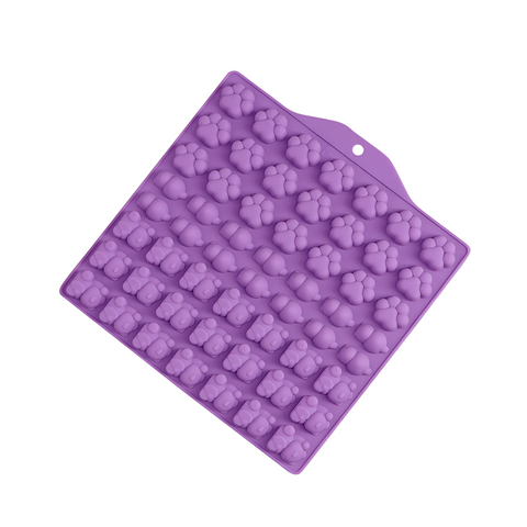 Molde Silicón Animalitos Mini Gomero