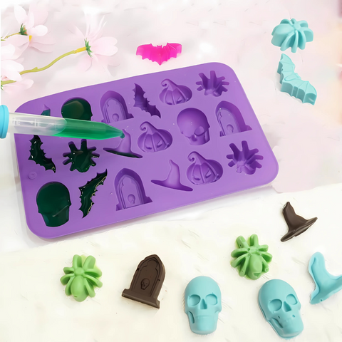 Molde de Miedo para Halloween 18 Figuras