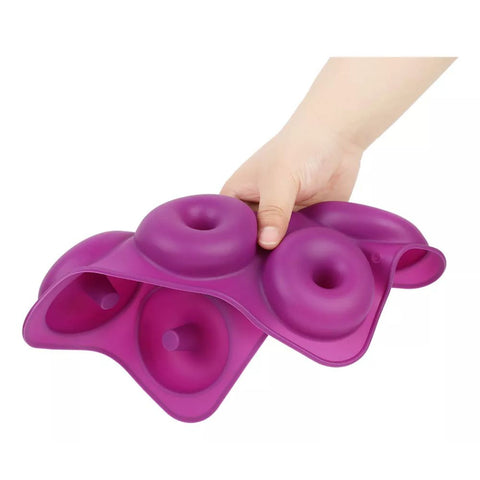 Molde 6 donas para Repostería Molde de Silicón