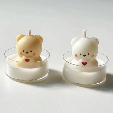 Molde de Oso Amor Polar 3D