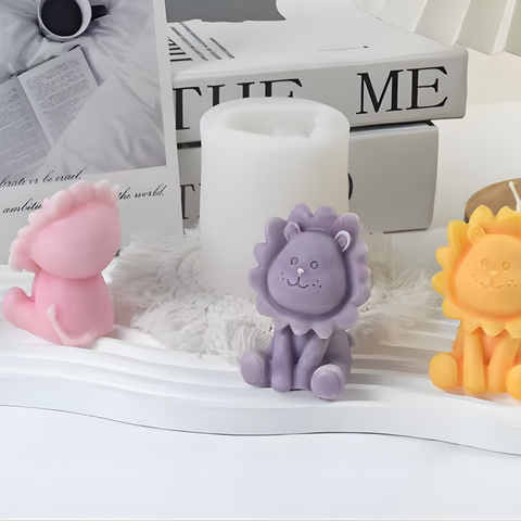 Molde León 3D