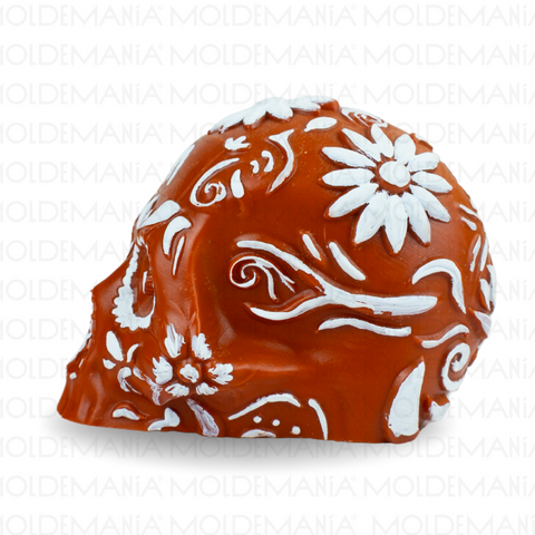 Molde Calavera de Azúcar Grande 3D