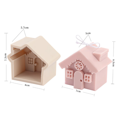 Molde Casita 3D