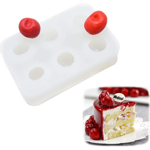 Molde Cerezas Grandes 3D