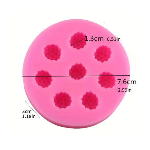Molde para hacer Frambuesas 3D