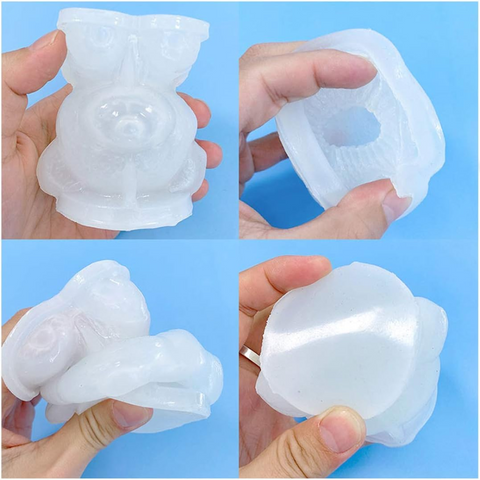 Molde Oso de Suéter Teddy Mediano 3D 6 cm