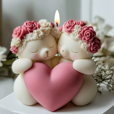 Molde de Osos Que Vivan los Novios