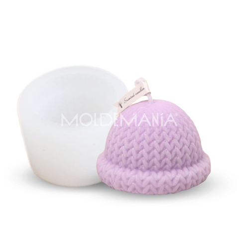Molde Gorrito Tejido Invernal 3D