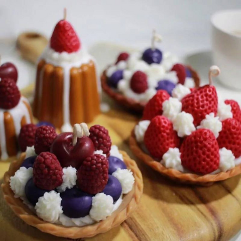 Molde Tarta 3D para Vela Decorativa