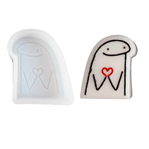 MOLDE FLORK DEL AMOR. MOLDE DE MEME. MOLDEMANIA