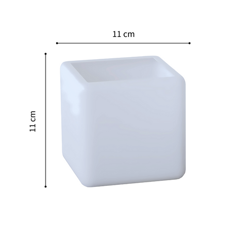 Molde Resina Cubo 10 Cm