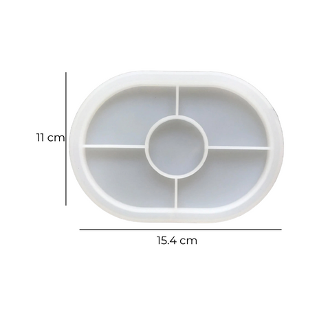 Molde Base Ovalada 15.5 Cm