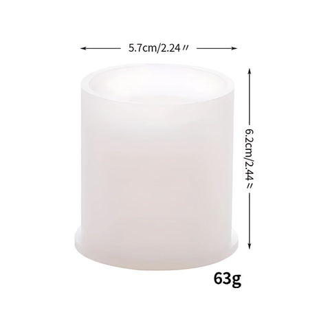 Molde Para Resina Vaso Redondo