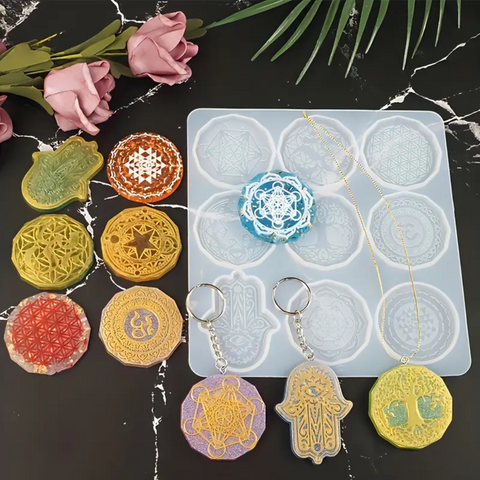 Molde Chakras para resina