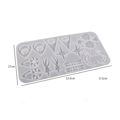 Molde de Silicón para Joyería Astronómica en Resina