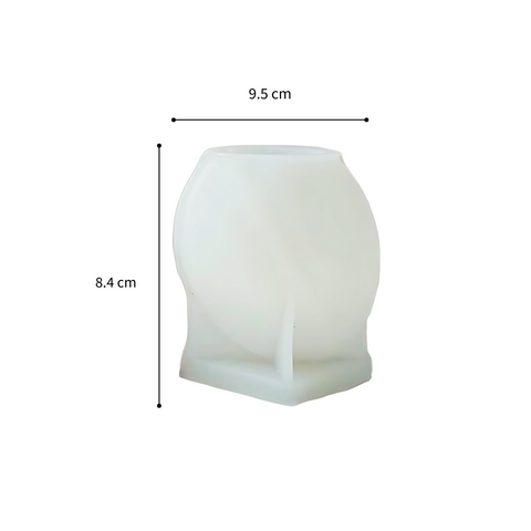 Molde para vela de Hoja 3D