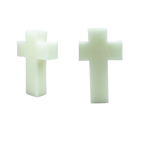 Molde de Silicón Cruz Grande Para Vela Religiosa