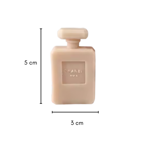 Molde Botella de Perfume 3D de Moda para Vela