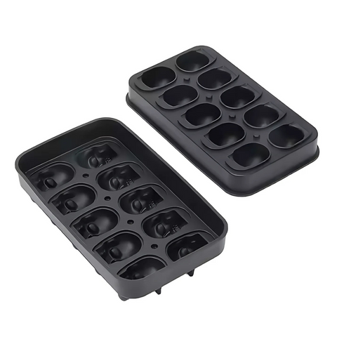 Molde de Cráneos 3D Silicón Premium 10 Cavidades