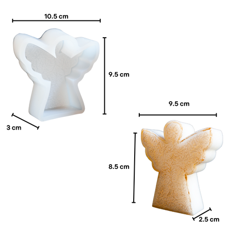 Molde Ángel Comunión para Vela 3D