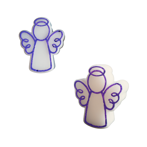 Molde Angelito Celestial 2D Animado