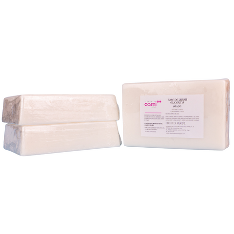 Base para Jabón Glicerina Blanca + Espuma