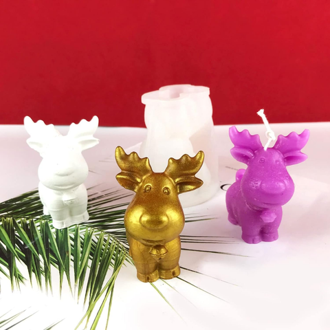 Molde Reno 3D Navideño