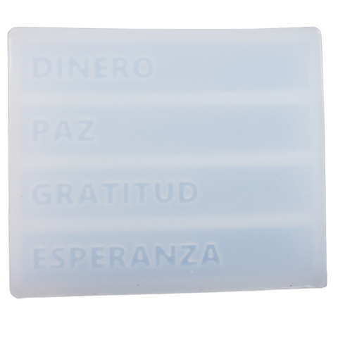 Set Moldes 12 Deseos para Velas de 14 cm