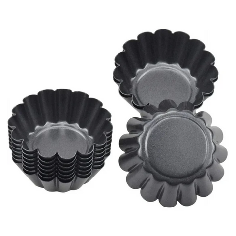 Moldes de acero para Tarta 6.5 cm Set 6