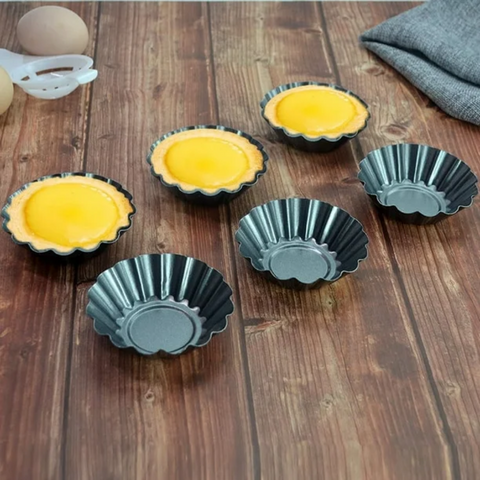 Moldes de acero para Tarta 6.5 cm Set 6