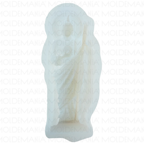 Molde de San Judas Tadeo 3D Molde de Silicón para Vela