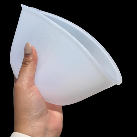 Taza Medidora de Silicón 600 ml Vaso